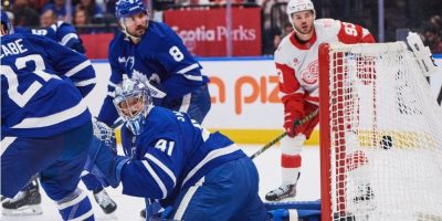Appleton scores winner, Talbot stands tall as Red Wings top Maple Leafs