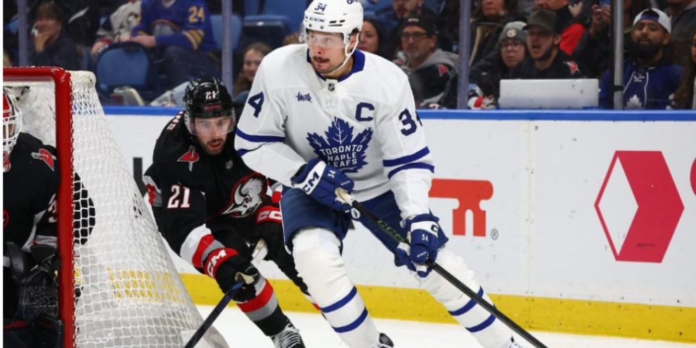 Samuelsson scores twice and Tuch adds short-handed goal in Sabres' 5-3 win over Maple Leafs