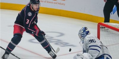 Sillinger, Olivier lead Blue Jackets to 6-3 win over Maple Leafs for third straight win
