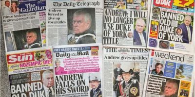 UK royals and government face pressure to formally strip Prince Andrew of his titles