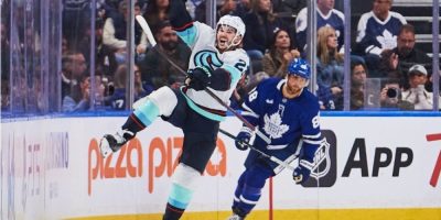 Mahura scores winner, Kraken top Maple Leafs 4-3 in overtime
