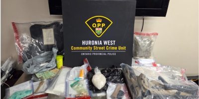 Drugs, loaded handgun seized, suspect charged: Huronia West OPP