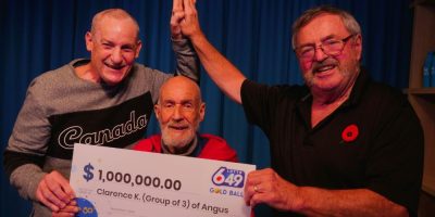 Local retirees win $1M in Lotto/69 draw