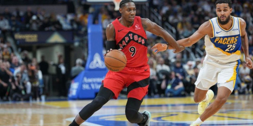 Surging Raptors drub depleted Pacers 129-111