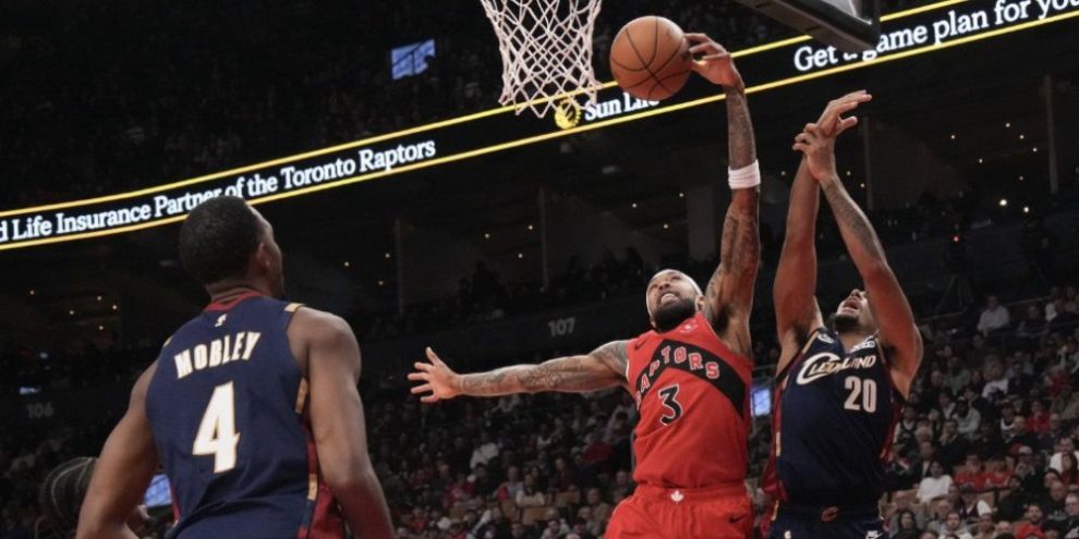 Ingram's 37 points leads Raptors past Cavaliers 110-99; Toronto wins eighth in a row