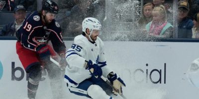 Nylander sets OT goals record as Maple Leafs beat Blue Jackets 2-1