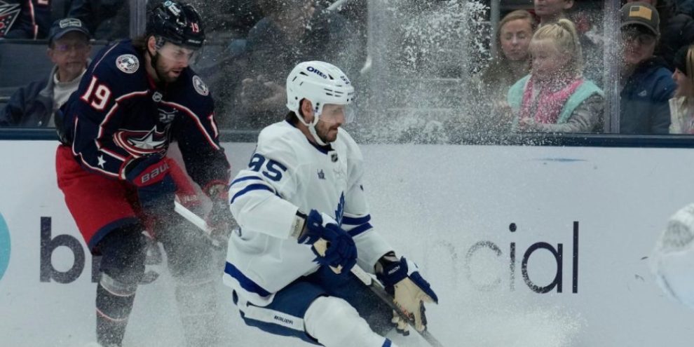 Nylander sets OT goals record as Maple Leafs beat Blue Jackets 2-1