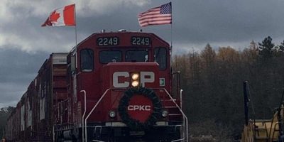 All aboard! CPKC Holiday Train returns to Springwater on Sunday