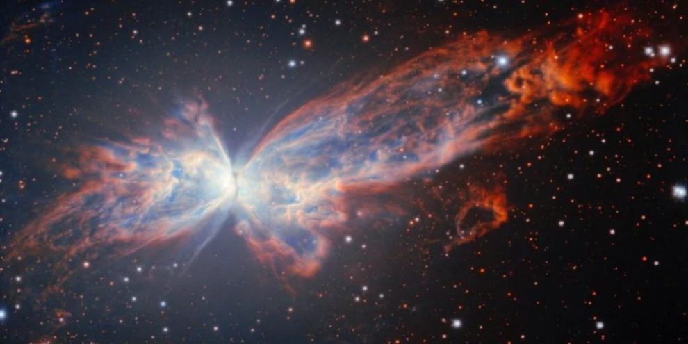 Telescope in Chile captures stunning new picture of a cosmic butterfly