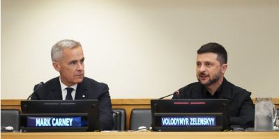 Carney meets Zelenskyy in Halifax as Trump prepares to host peace talks