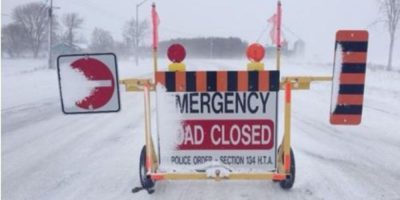 Driving on a closed highway can mean serious consequences: OPP