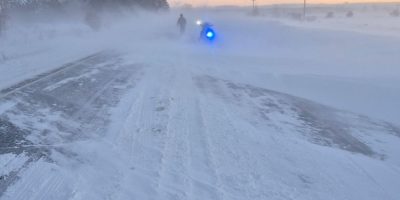 OPP mobilize snowmobiles to reach stranded motorists
