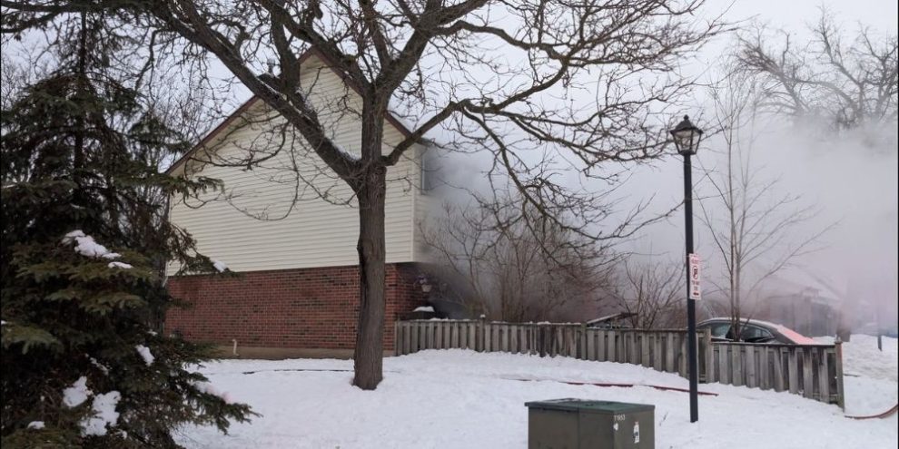 One person taken to hospital following kitchen fire in Barrie
