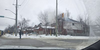 Basement blaze at Barrie home