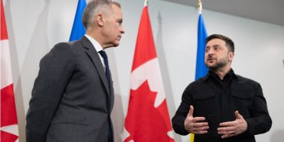 Carney meets Zelenskyy in Halifax as Trump prepares to host peace talks