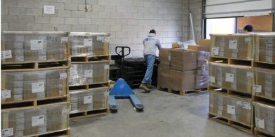 Inside the warehouse poised to process your unwanted gifts this holiday