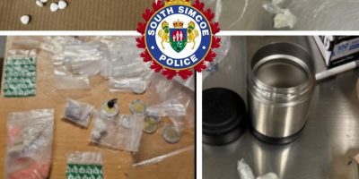 Police arrest 2 suspects in Innisfil, seize about $20K in drugs