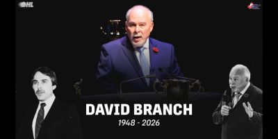 OHL, CHL mourn loss of former commissioner David Branch