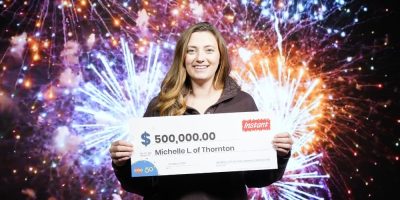 Birthday gift ticket from dad pays off for Thornton resident