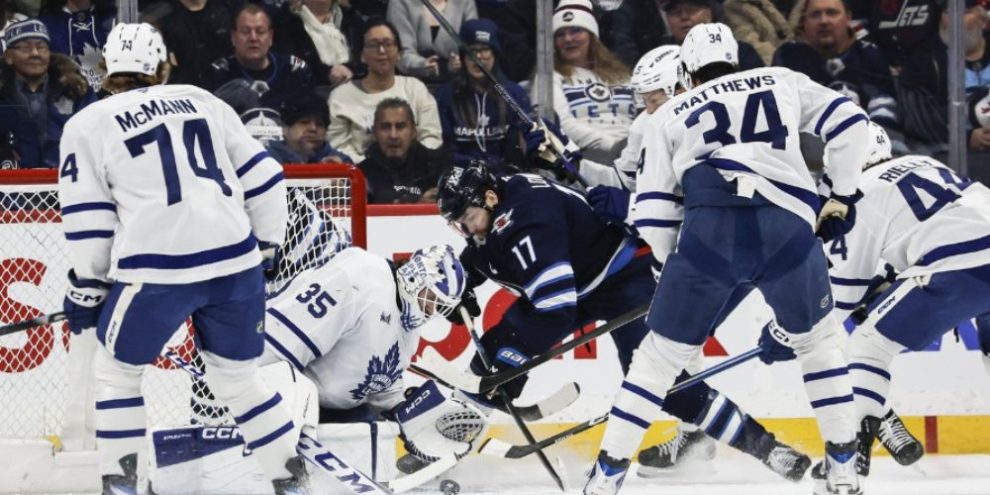 Domi scores in OT as Leafs rally to snap Jets' win streak with 4-3 win