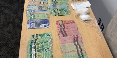 Cocaine, cash, open booze seized by Barrie police during traffic stop