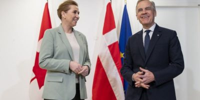 Carney meets with Danish PM as U.S. ramps up talk of taking over Greenland
