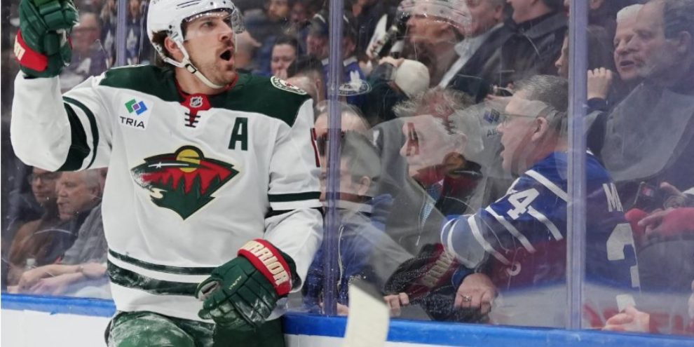 Foligno's first career hat trick pushes Wild past Maple Leafs 6-3