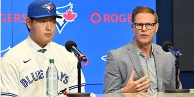 Jays' Okamoto likes utilityman role, GM not tipping hand on other potential moves