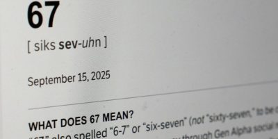 Viral '6-7' tops 2025 list of overused words and phrases