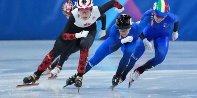 Sarault earns short-track silver in 1,000m
