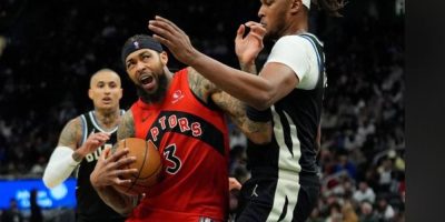 Raptors snap Bucks' three-game streak with 122-94 road win