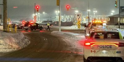 Collision closes Hwy. 400 ramps, Dunlop St. West intersection: Barrie police
