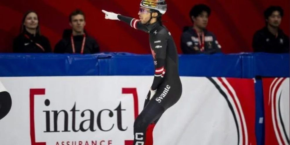 Canada wins silver in short track