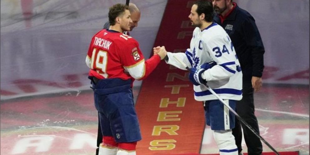 Marchand scores 2 as the Panthers reignite their playoff push vs. Maple Leafs with 5-1 win