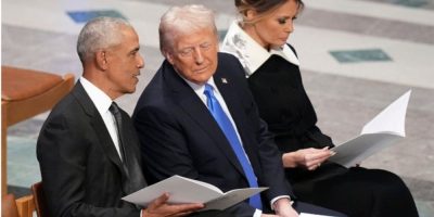 Trump's racist post about Obamas is deleted after backlash despite White House earlier defending it