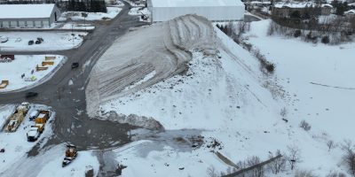 Snow where to put it at the Operations Centre, City of Barrie looks to the landfill