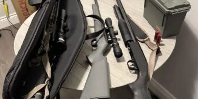 Long guns, knives seized after standoff with man in Barrie