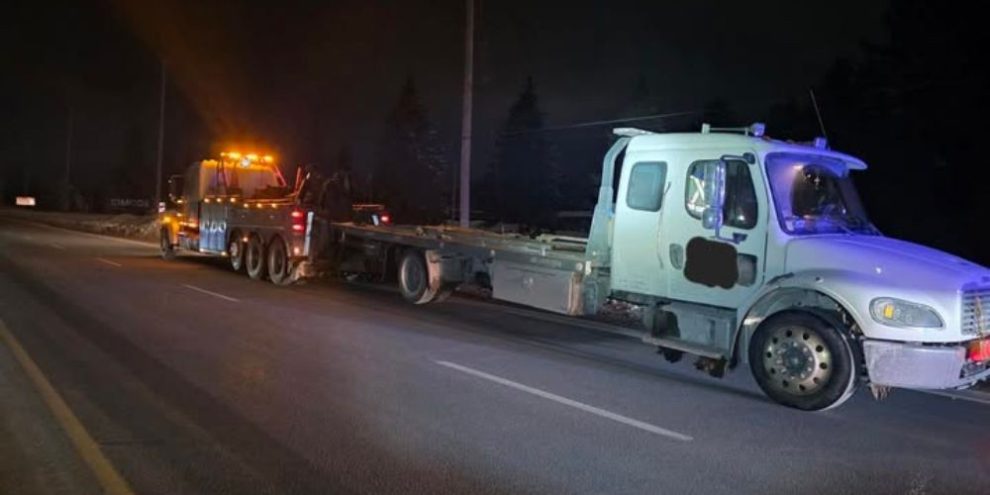 Tow truck towed, impounded by OPP after traffic stop in Springwater Township