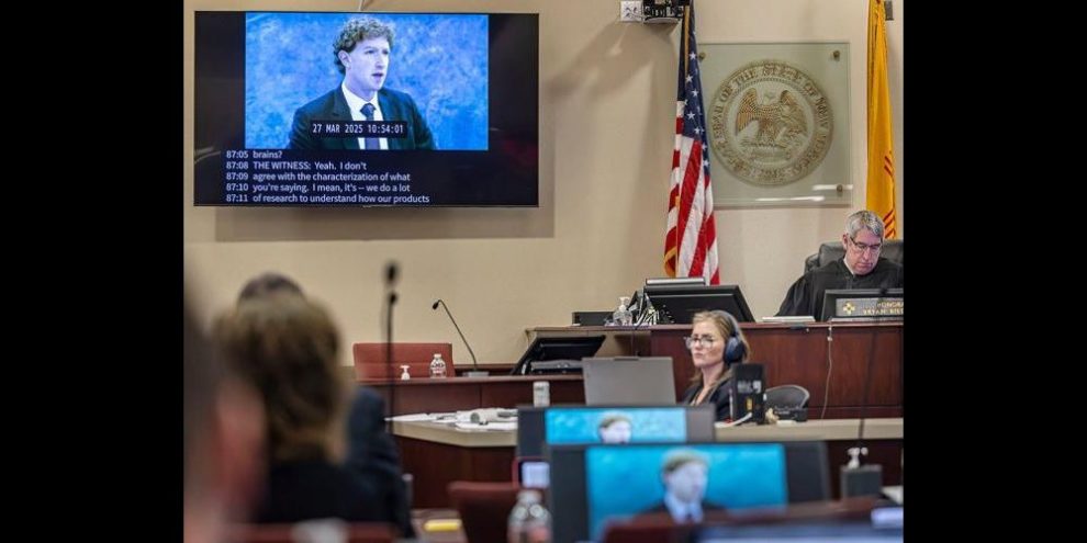 New Mexico jury says Meta harms children's mental health and safety
