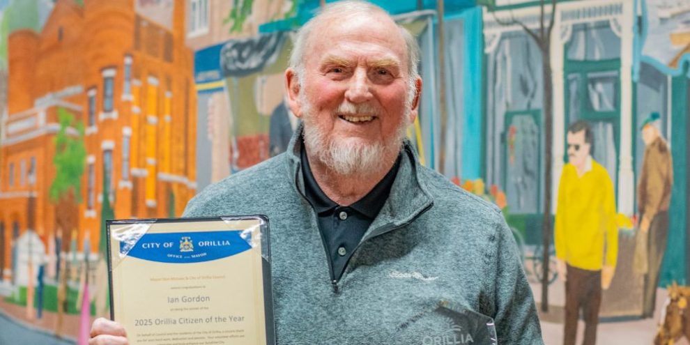 Ian Gordon Named Orillia’s 2025 Citizen of the Year