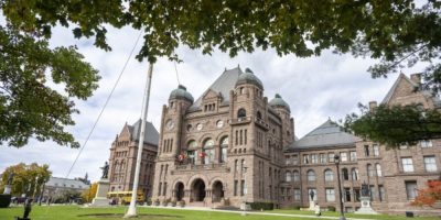 Queen’s Park in Toronto, Ontario, on November 6, 2025.