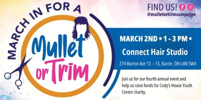 Local youth leads charge as “March Mullet or Trim” returns to support youth mental health