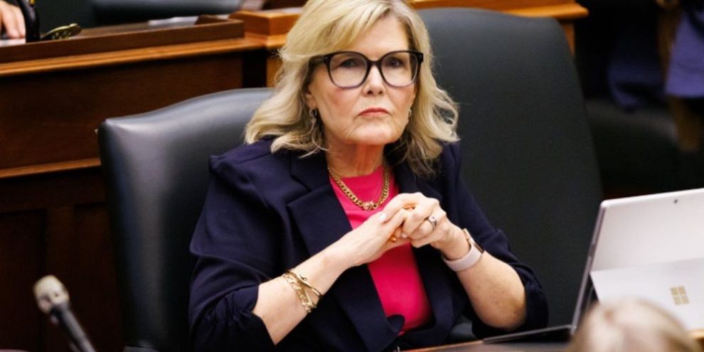 Ontario Liberal MPP Stephanie Smyth during Question Period at Queen’s Park in Toronto