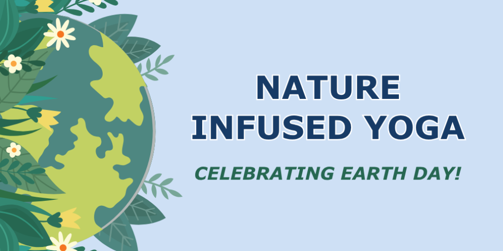 Celebrate Earth Day with Nature Infused Yoga at the Tiffin Centre for Conservation. Hosted by Nottawasaga Valley Conservation Authority