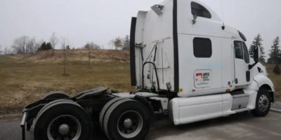 Seized transport truck involved in Barrie assault and confinement incident