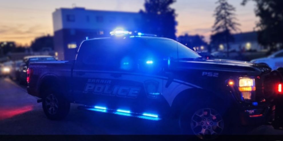 Sarnia Police Service cruiser shown in file photo