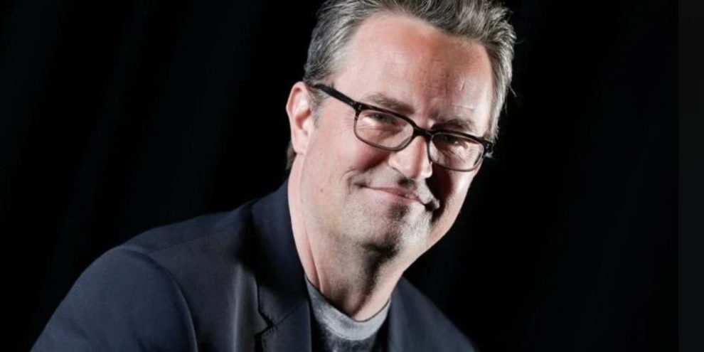 Matthew Perry poses for a portrait in New York on February 17, 2015.