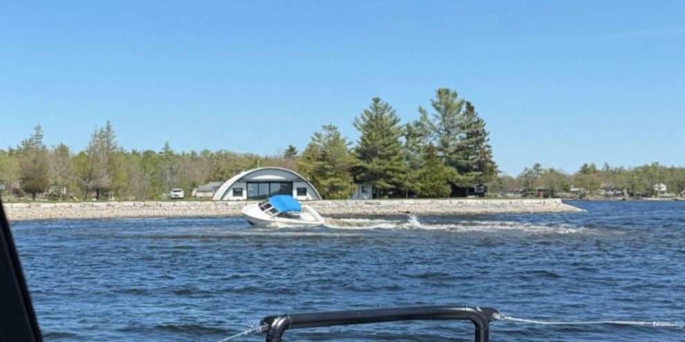 Runaway boat on Georgian Bay after a 57-year-old man was rescued by emergency crews near Brandy’s Island.