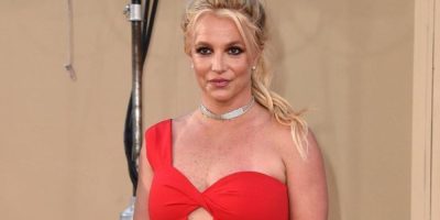 Britney Spears arriving at the Los Angeles premiere of Once Upon a Time in Hollywood in 2019