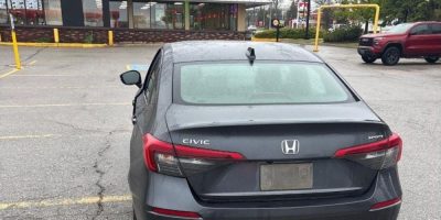 Barrie Police Service image related to an impaired driving arrest after a driver was found asleep in a vehicle in a Burger King parking lot in Barrie.